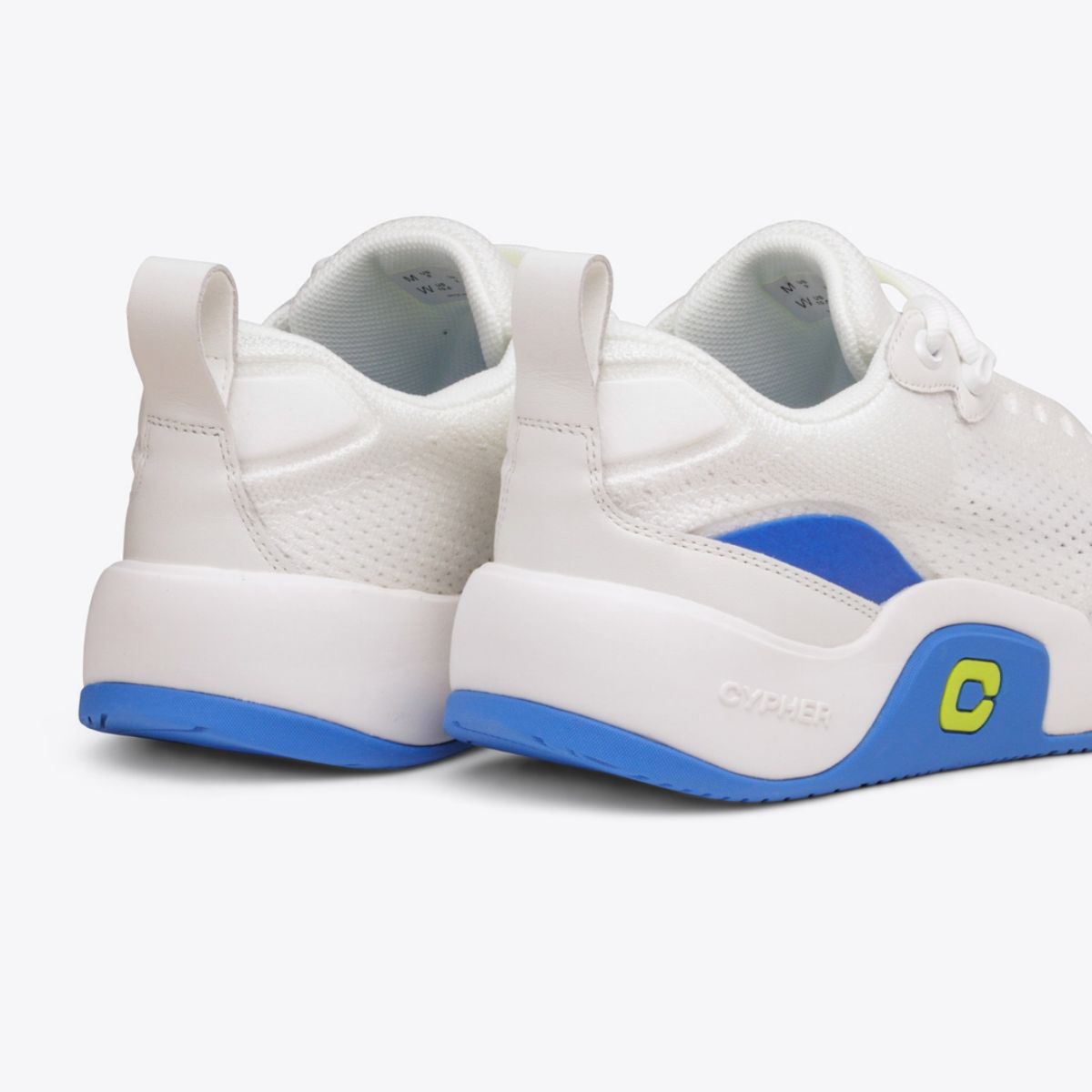 Men's Key211 - Electric White Pickleball Shoe – Cypher Pickleball