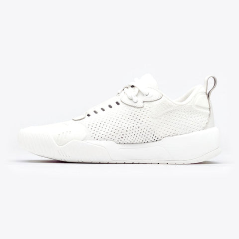 Cypher KEY11 Wide pickleball shoe in cloud white medial side view