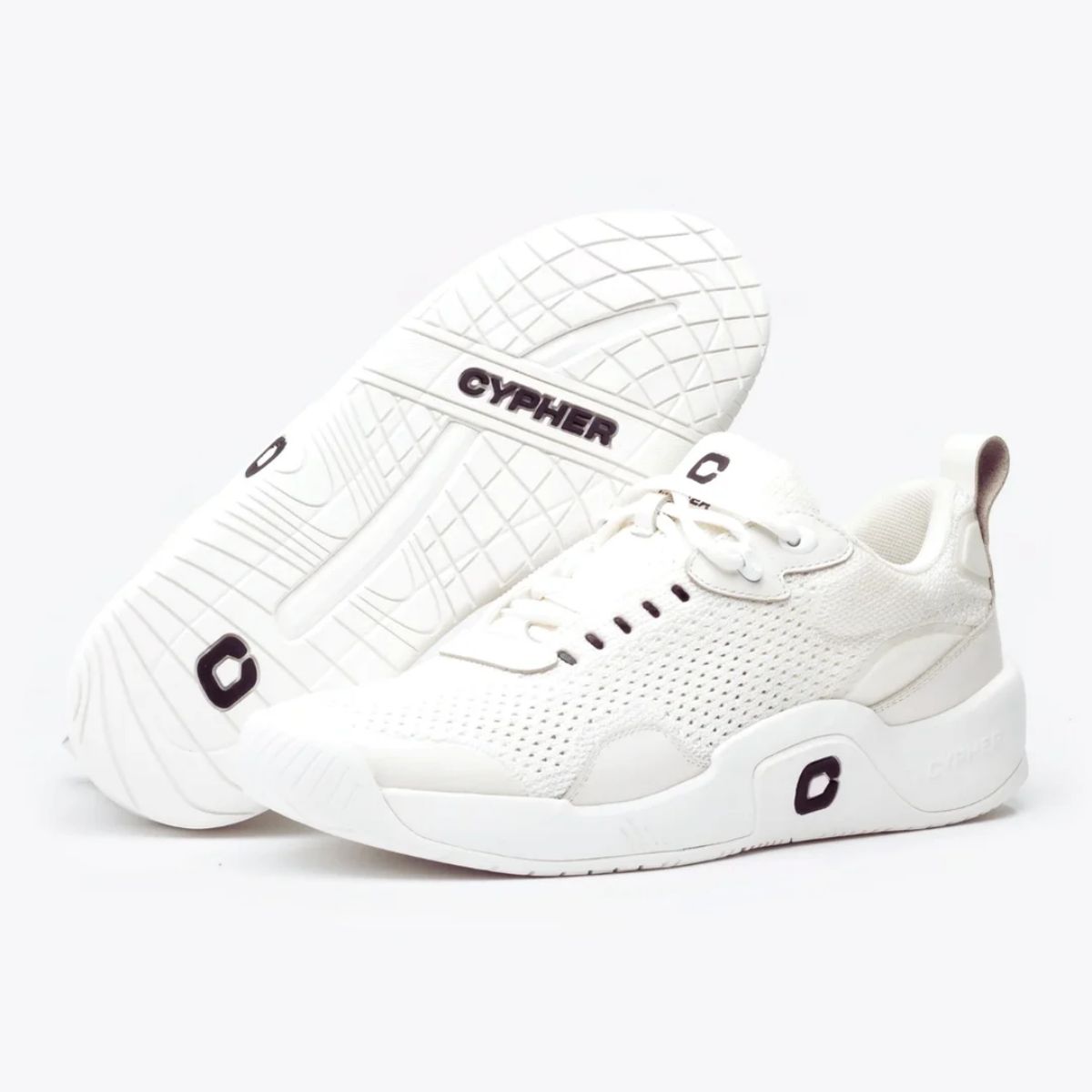 Cypher KEY11 Wide pickleball pair of shoes in cloud white
