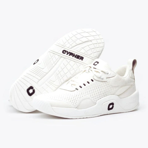 Cypher KEY11 Wide pickleball pair of shoes in cloud white