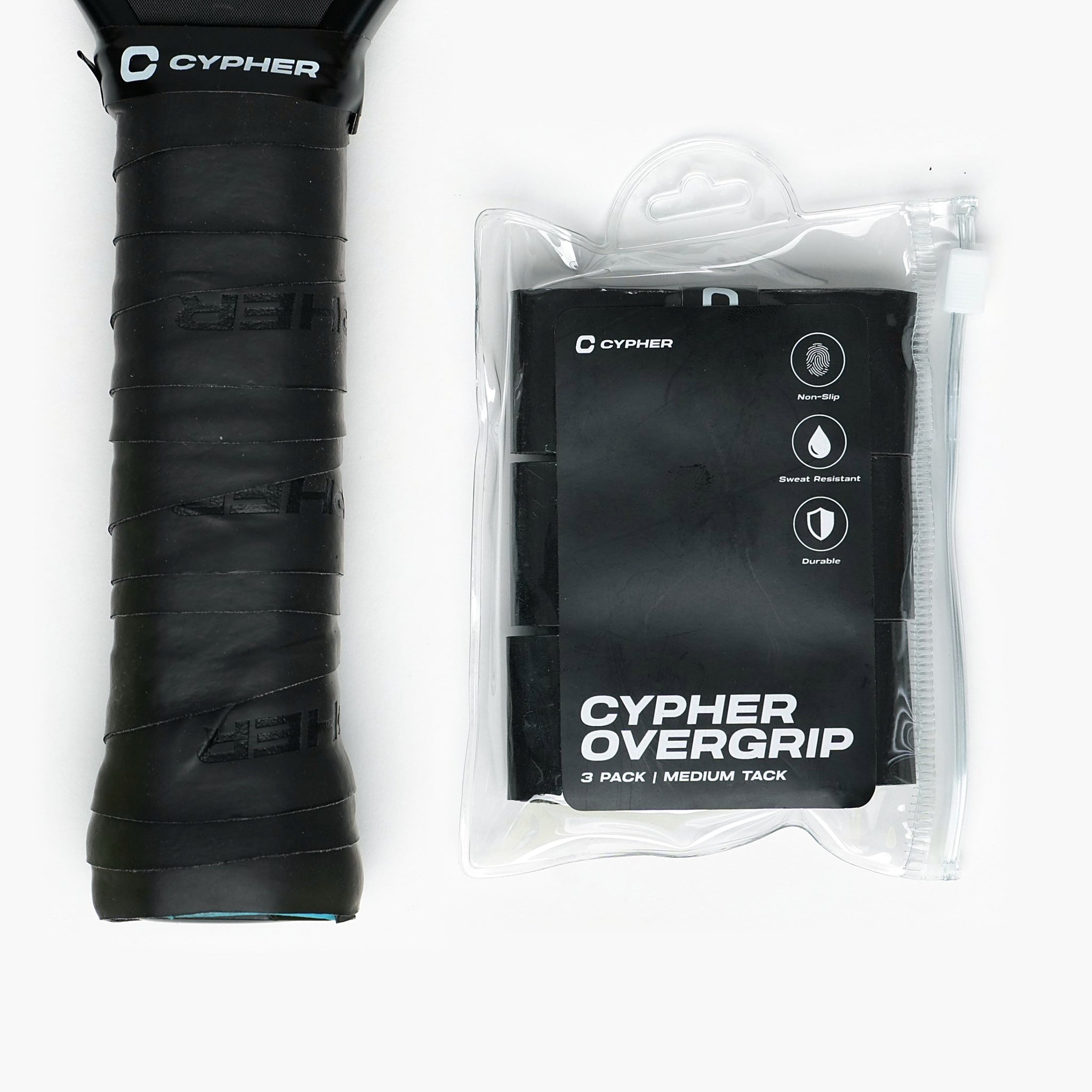 Black Cypher Pickleball Overgrip